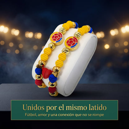 Combo Tricolor para Pareja | Baño en Oro 18K