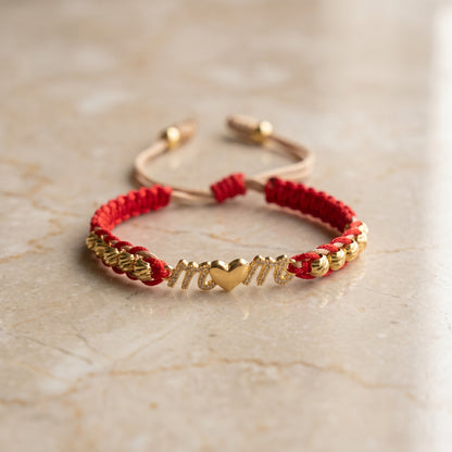 Pulsera MOM en Oro 18K | Un detalle inolvidable 💚