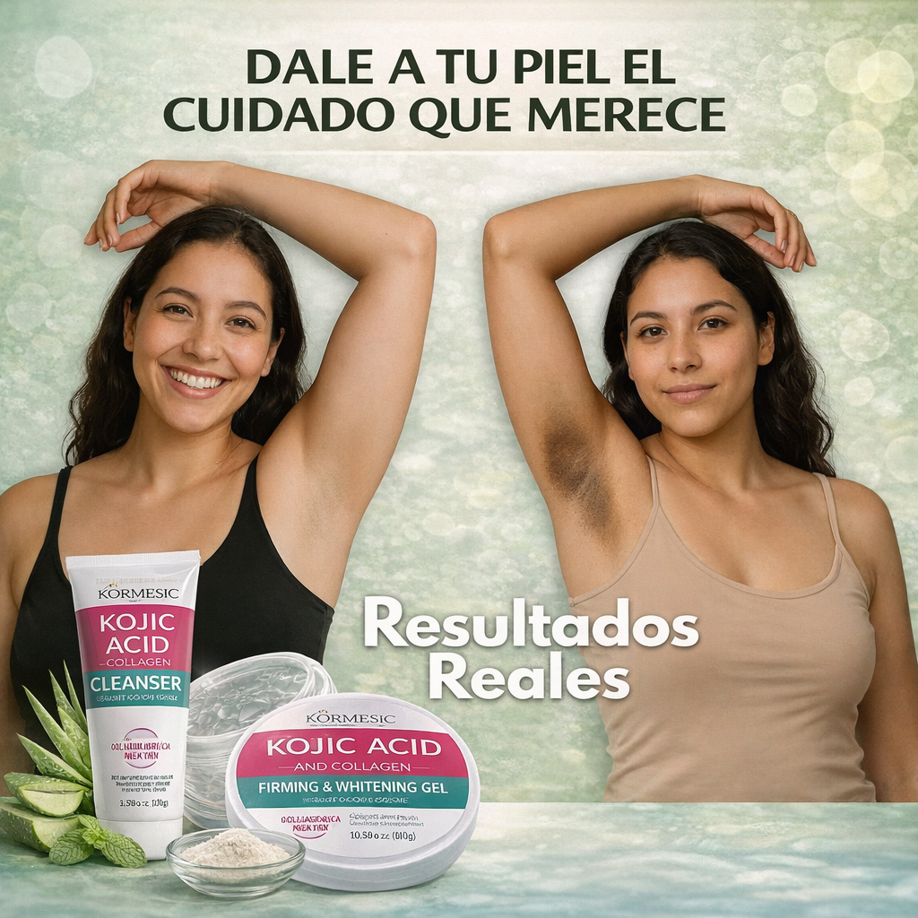 COMBO ACIDO KOJICO- RUTINA COMPLETA PARA MANCHAS VISIBLES