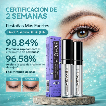 Pestañas que se Notan Sin Maquillaje- Lleva 2 Serum Bioaqua