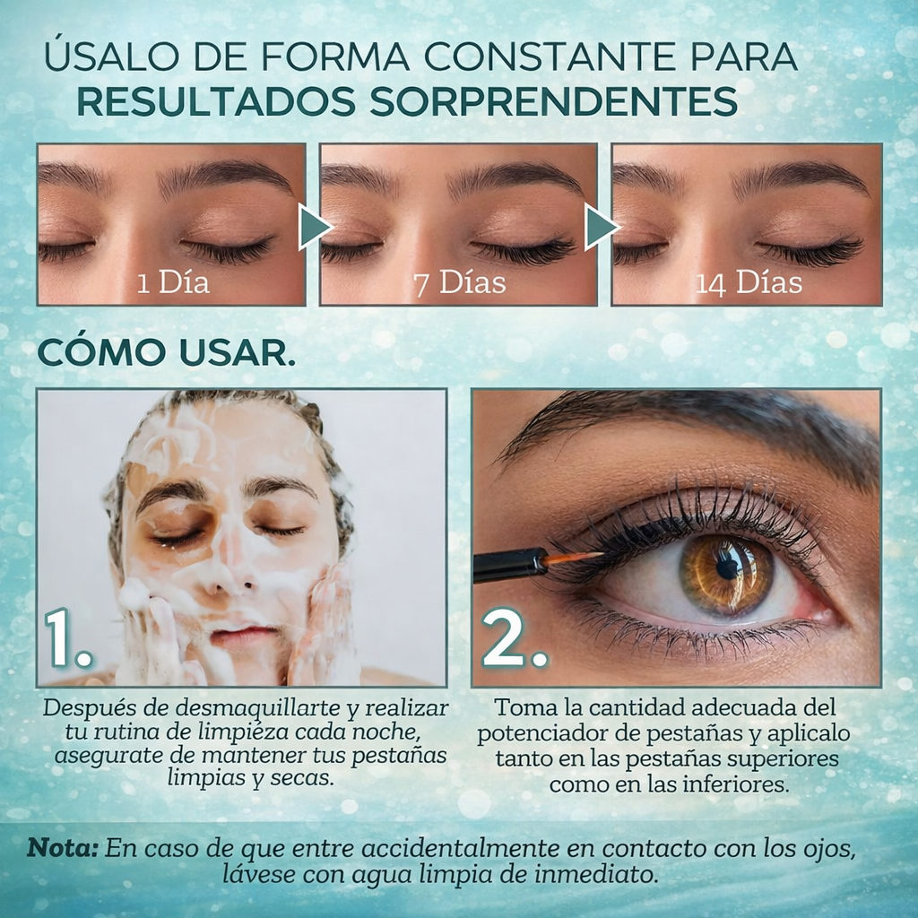 Pestañas que se Notan Sin Maquillaje- Lleva 2 Serum Bioaqua