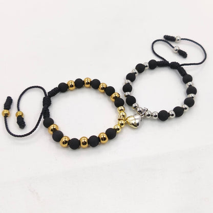 PULSERAS DE PAREJA | BAÑO EN ORO 18K + CAJA DE 🎁 GRATIS!
