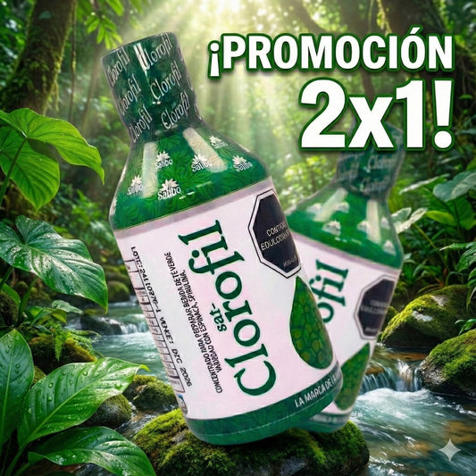 Doble Frescura Diaria: LLEVATE 2 CLOROFILAS  por el Precio de 1 y Siéntete Seguro Todo el Día